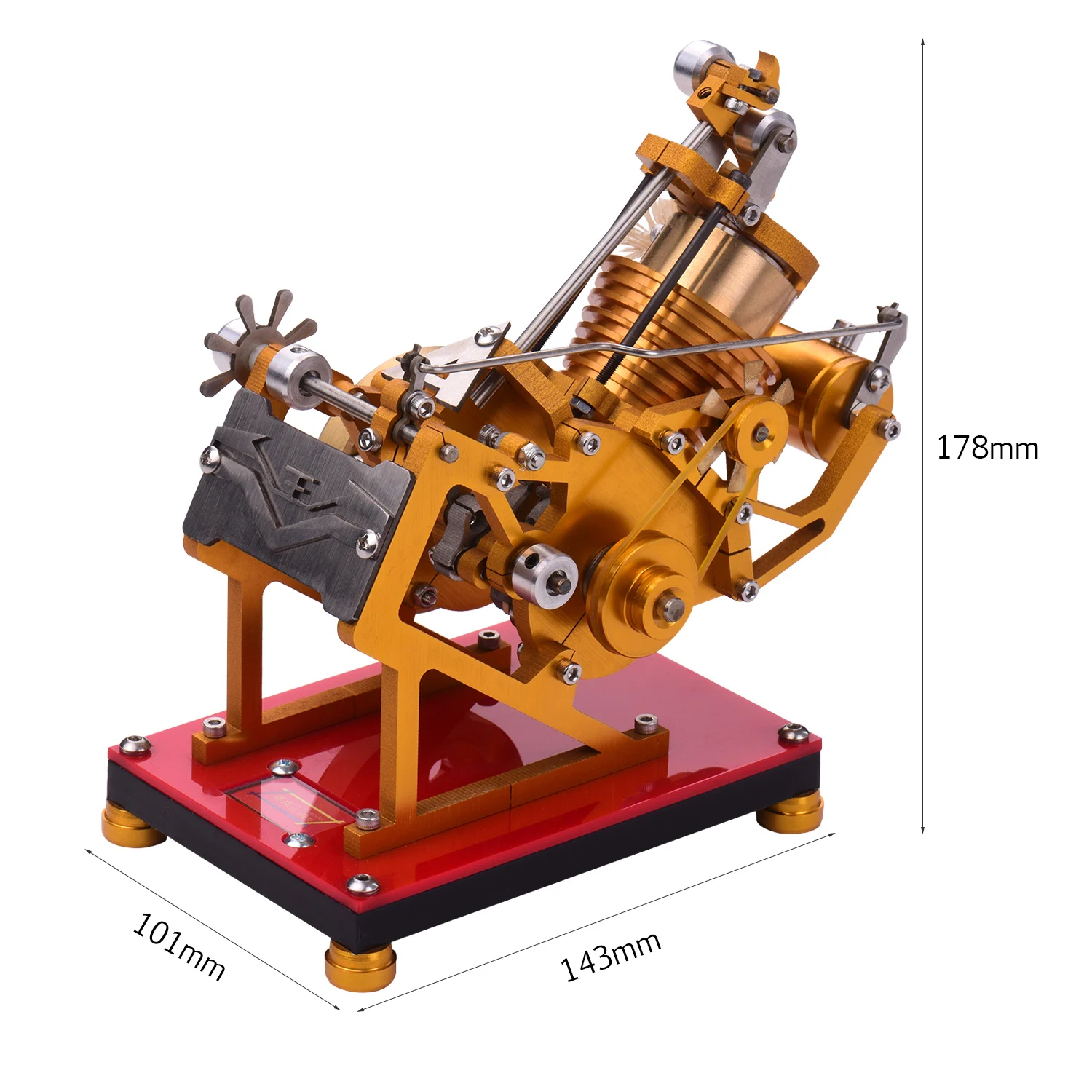 Горячая воздушная Модель двигателя Стирлинга, развивающая игрушка, обучающие средства, физика, научный эксперимент, подарки для учителя, студента, взрослого