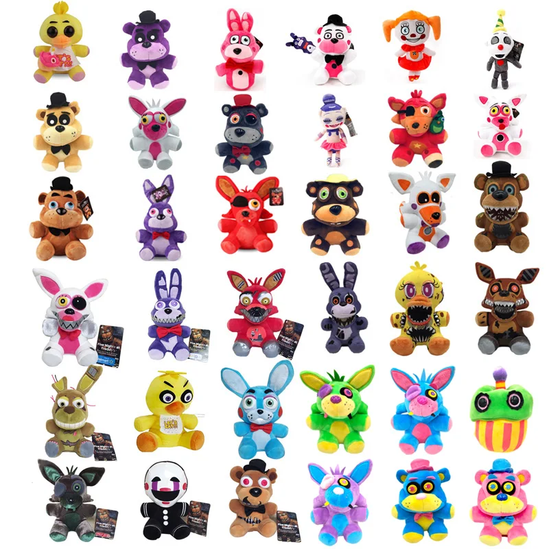 Plush-Doll Freddys Gifts FNAF Stuffed Animal Phantom Soft Foxy Five-Nights At Children