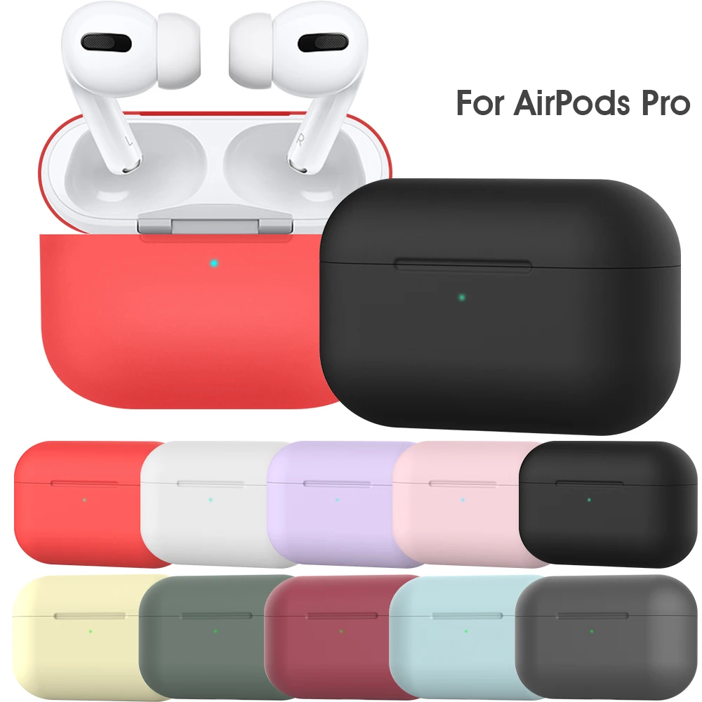 Чехол для Airpods Pro, силиконовый чехол для Airpods Pro 3, силиконовый чехол для наушников Airpod Pro, защитный чехол, чехол, Coque