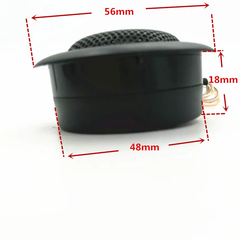 I Key Buy 1Pair Universal Cars Super Dome Tweeter Audio Speaker Perfect Sound Klaxon High Quality Car Electronics 120W 4Ohm