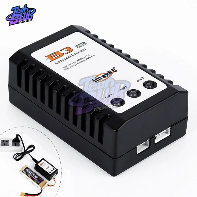 Высокоточное сбалансированное зарядное устройство для iMaxRC iMax B3 Pro Compact 2S 3S Lipo