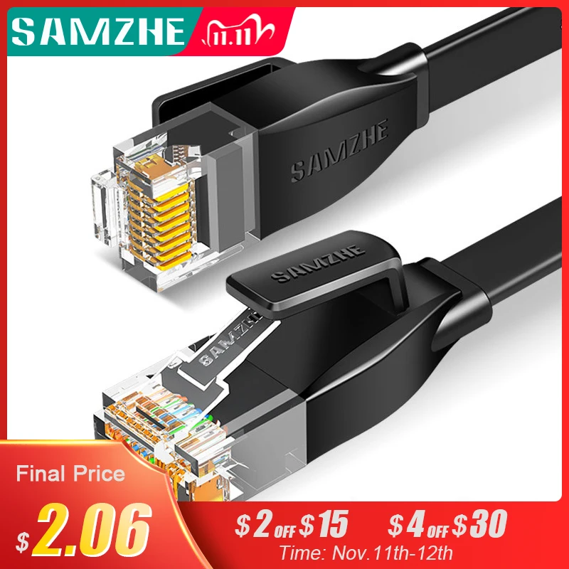 

CAT6 Ethernet Cable RJ45 Lan Round Cable Networking Ethernet Patch Cord for Computer Router Laptop Network Cable 10m/5m/8m
