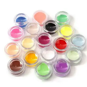 

12 Boxes Pigment Nail Powder Colorful Fluorescent Color Nail Pigments Dust Nail Glitter Gradient Iridescent Nail Art Decoration