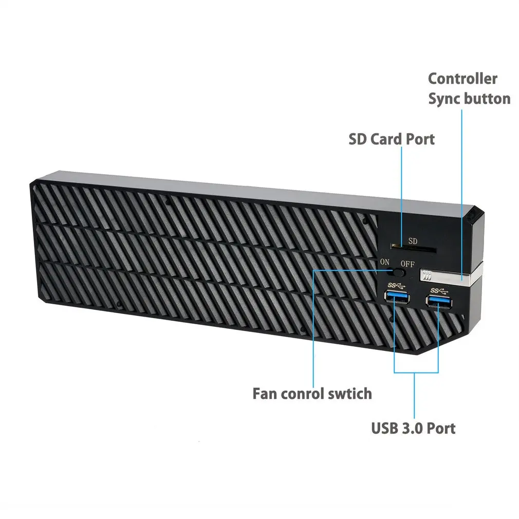 Для xbox ONE внешний жесткий диск чехол USB 3,0 портов медиа концентратор 2," адаптер