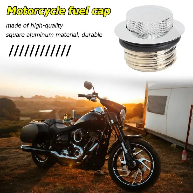 CNC алюминий мотоцикл заподлицо пресс Топливный бак газа крышка для Harley Два цвета выбрать длительный мотоциклов аксессуары