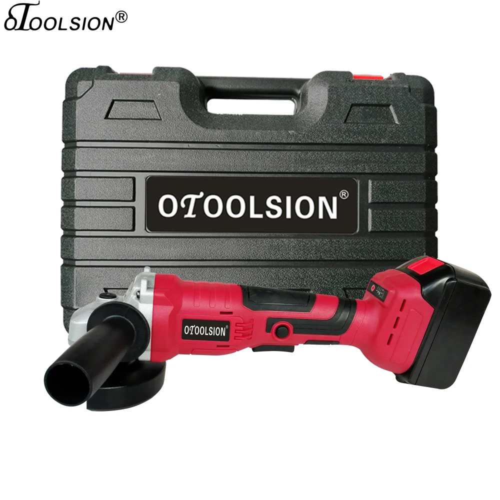 

Brushless Cordless Angle Grinder Impact Grinding Machine Mini Cordless Angle Grinder Rechargable Cordless Cutting Metal Wood