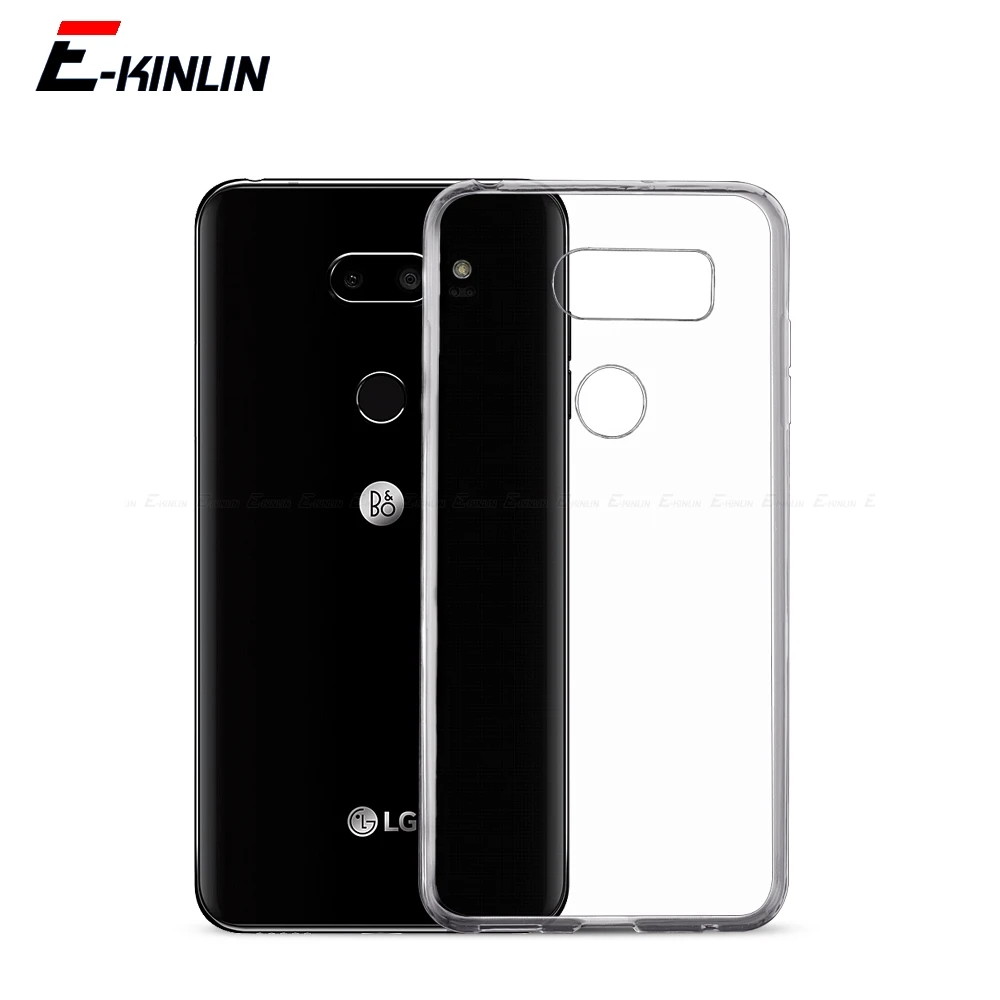 mobile phone pouch Ultra Thin Clear Soft TPU Case For LG Velvet G8X G8S G7 G6 V60 V50 V50S V40 V35 V30 V30S Plus ThinQ Silicone Phone Back Cover flip phone cover