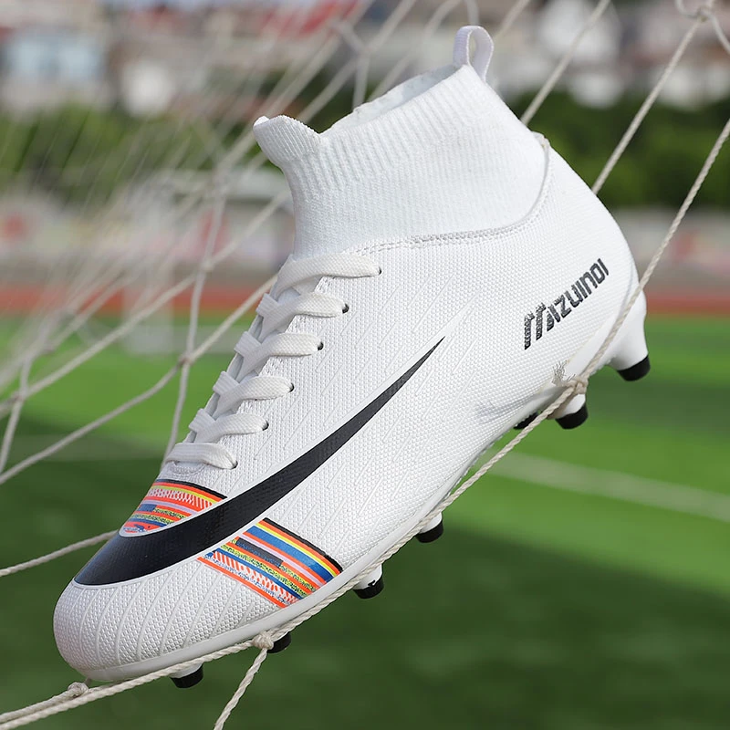 sesión fondo sextante Zapatos de fútbol para hombres, fútbol, niños, zapatillas de deporte de  interior, botas impermeables originales Superfly Futsal, blanco y  negro|Calzado de fútbol| - AliExpress