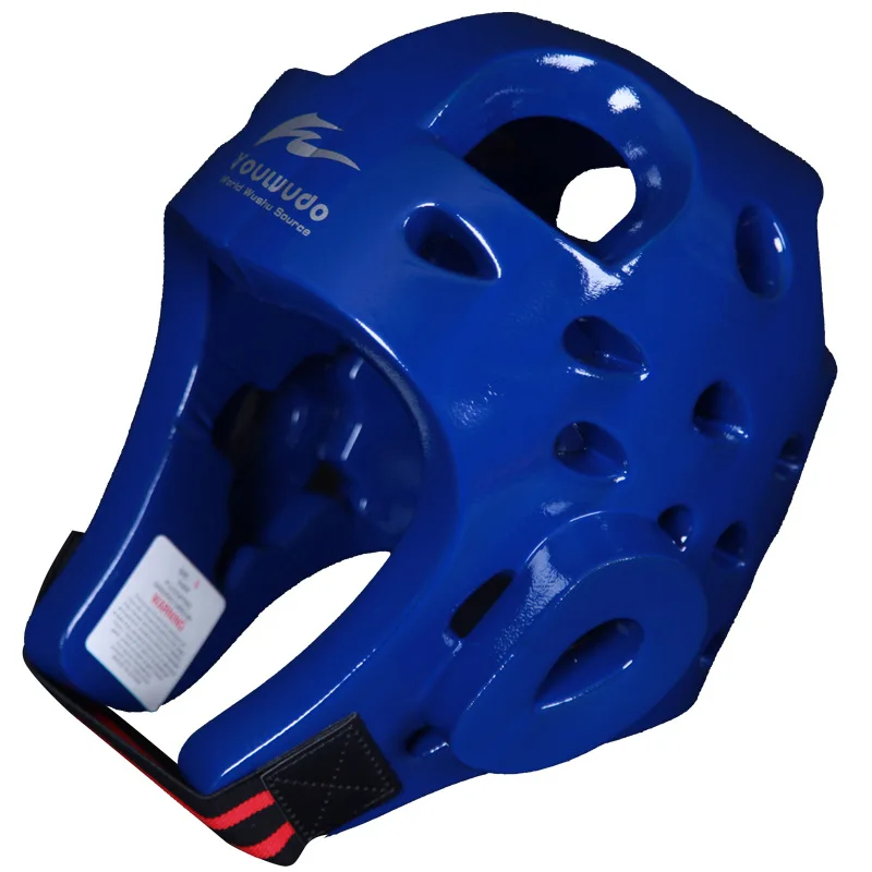 

Head Harness for Taekwondo Blue Red Integrally Molded Motorcycle Helmet Goggles/ Outdoor Riding Removable Mask Road Museum Custo