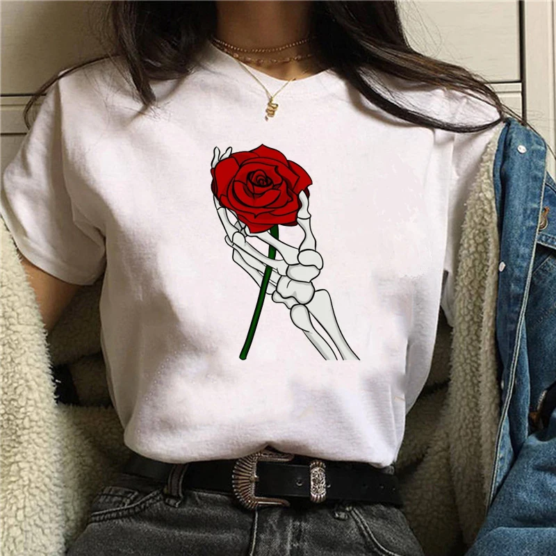 Новинка модная женская футболка с рисунком принцессы Harajuku летняя 90 s Kawaii