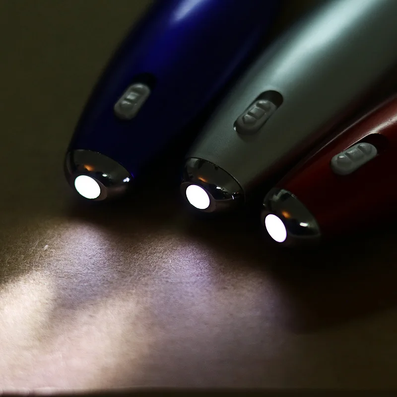 Multifunction Pen Ink Ballpoint Pen Multifunctional Ballpoint Pen Creative Stationery Sticky Notes Lanyard LED Light Pen 1pc