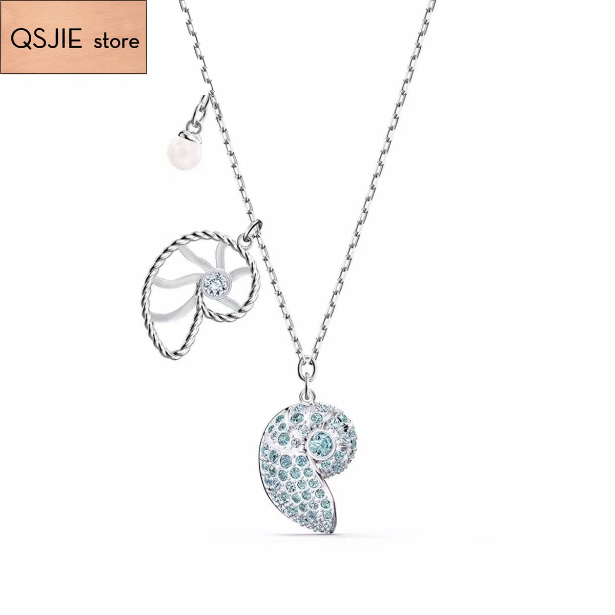 

High quality SWA new style. Sea's gold shell lady Necklace