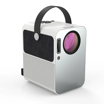 

Vivicine L28 New Portable 720p LED Video Projector,Option Anndroid 9.0 WIFI Bluetooth HD Home Theater Projetor Proyector Beamer