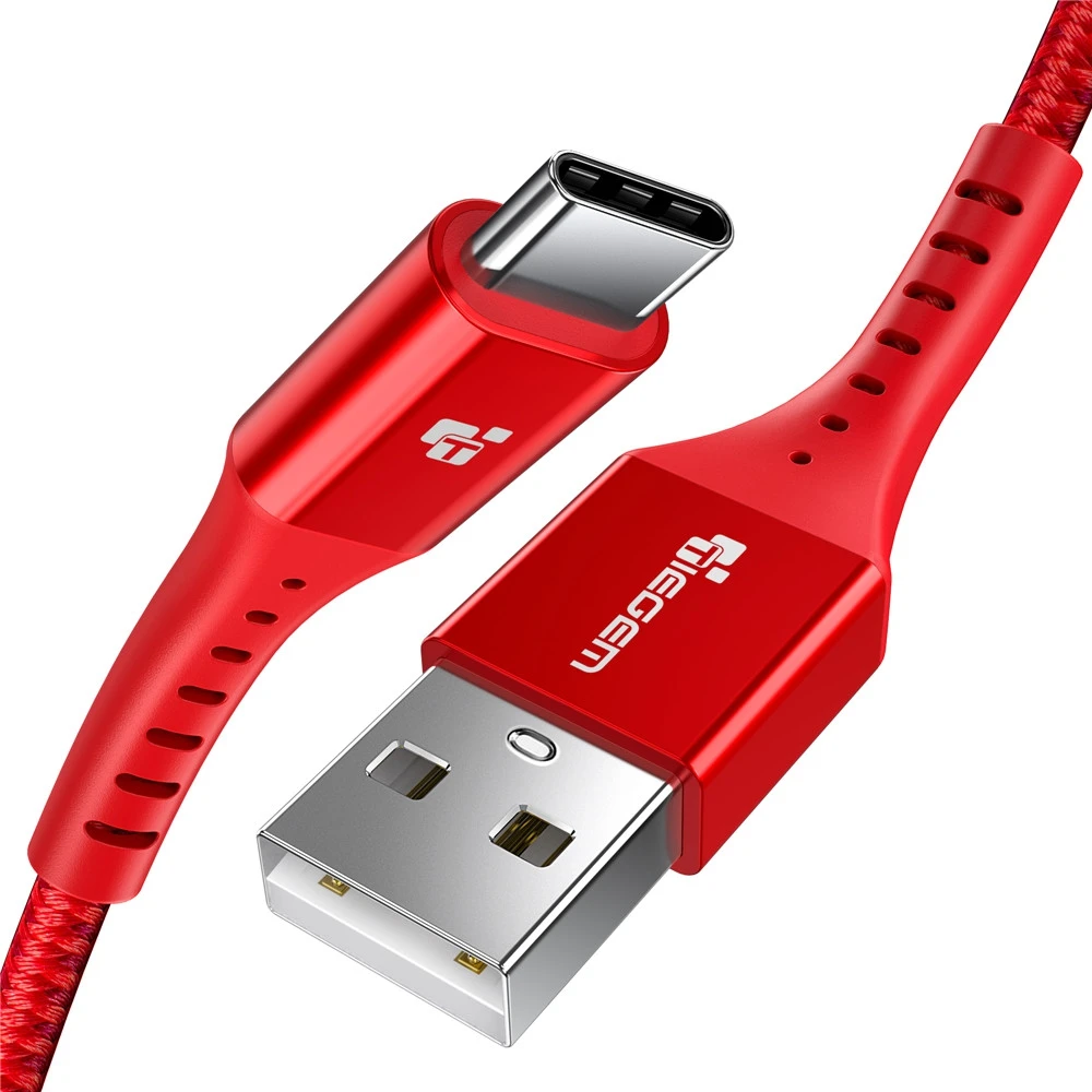 Кабель TIEGEM usb type C 3A кабель для быстрой зарядки для Redmi Note 7 Pro samsung S10