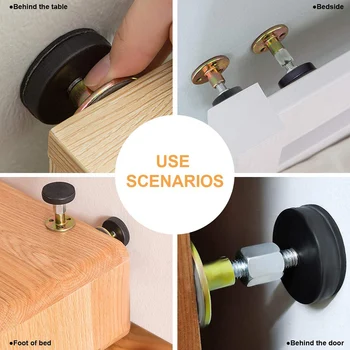 

Bed Frame Anti-Shake Tool Bedside Fixer Adjustable Threaded Headboard Stoppers Bedside Headboards Prevent Loosening Anti-Shake