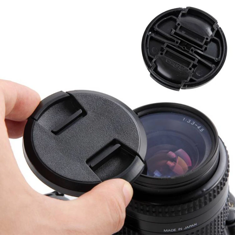 Capa Snap-on para Todas as Lentes da Câmera 10 Flash 40.5 49 52 55 58 62 67 72 77 82 mm Centro Pitada - Image 4