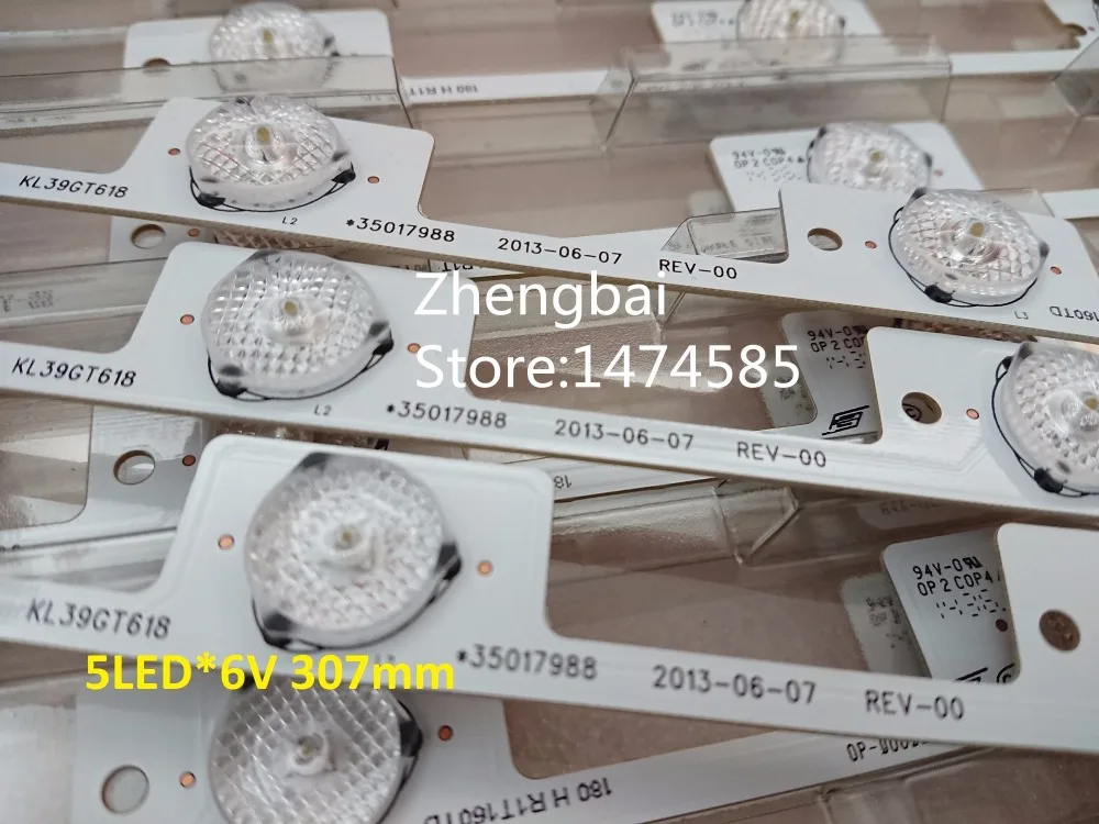 Светодиодная лента для подсветки Toshiba Dl3945i Dl3945 KL39GT618 35017988 20 шт./лот | Лампы и