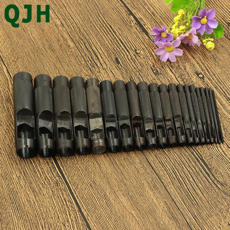 7 round hole punches for Hollow Hole Cutting belts gaskets Hollow Hole Punches 