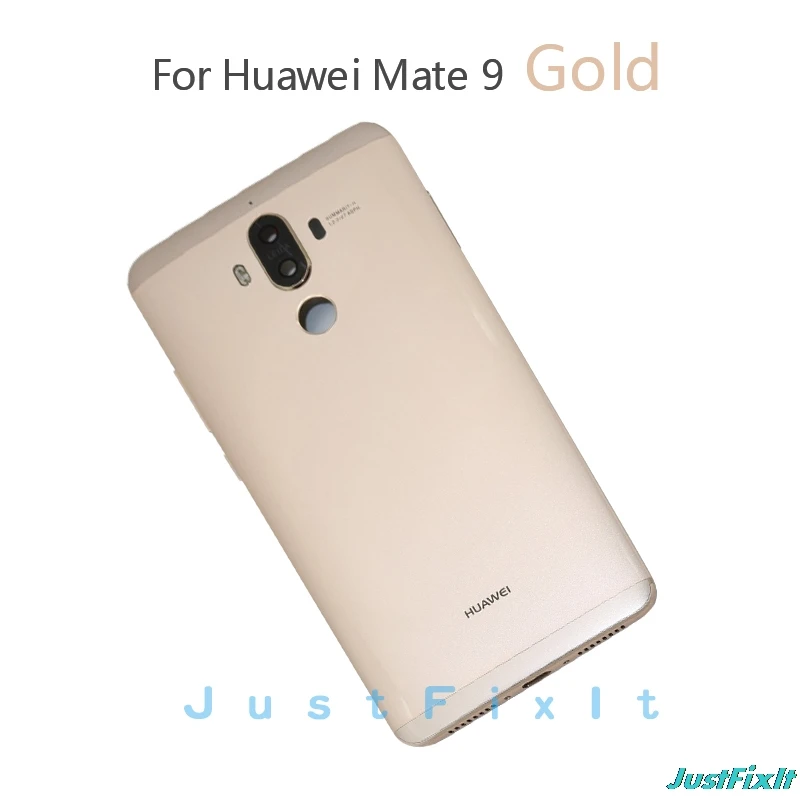 Glod HUAWEI Mate 9 Для Huawei Mate 9 Крышка батарейного отсека Дверь задняя крышка чехол в сборе для Huawei Mate 9 задняя крышка чехол - Цвет: Glod HUAWEI Mate 9