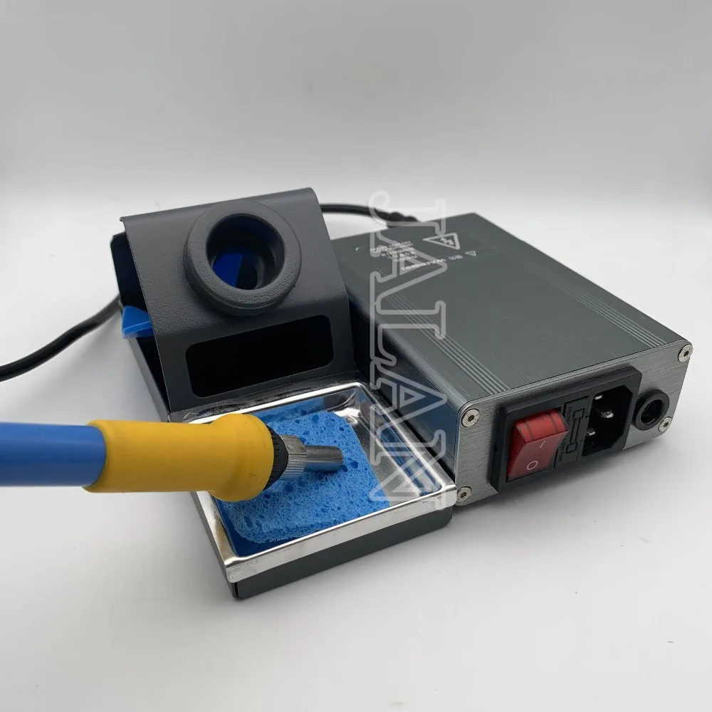 T12D Отопление Паяльная Станция без свинца BGA паяльная станция электрический утюг heandle температура регулируемый сварочный инструмент