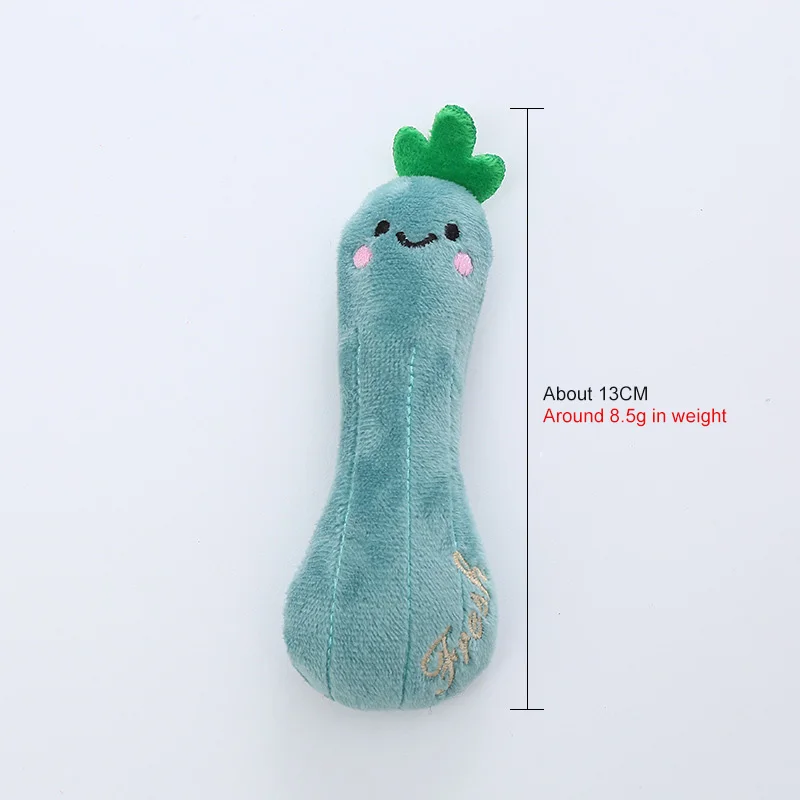 1PCS Cat Toys Animal Modeling Toys Funny Interactive Plush Cat Toy Pet Kitten Chewing Vocal Toy Thumb Bite Cat Mint Cat Supplies 
