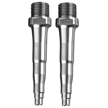 

2Pcs Bicycle Titanium Pedal Spindles Fit for SpeedPlay Zero X1 X2 & Light Action 78Mm