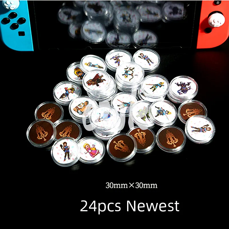 24Pcs-High-Quality-The-Legend-of-Zelda-Breath-of-the-wild-NFC-Cards-20-Heart-For (3)