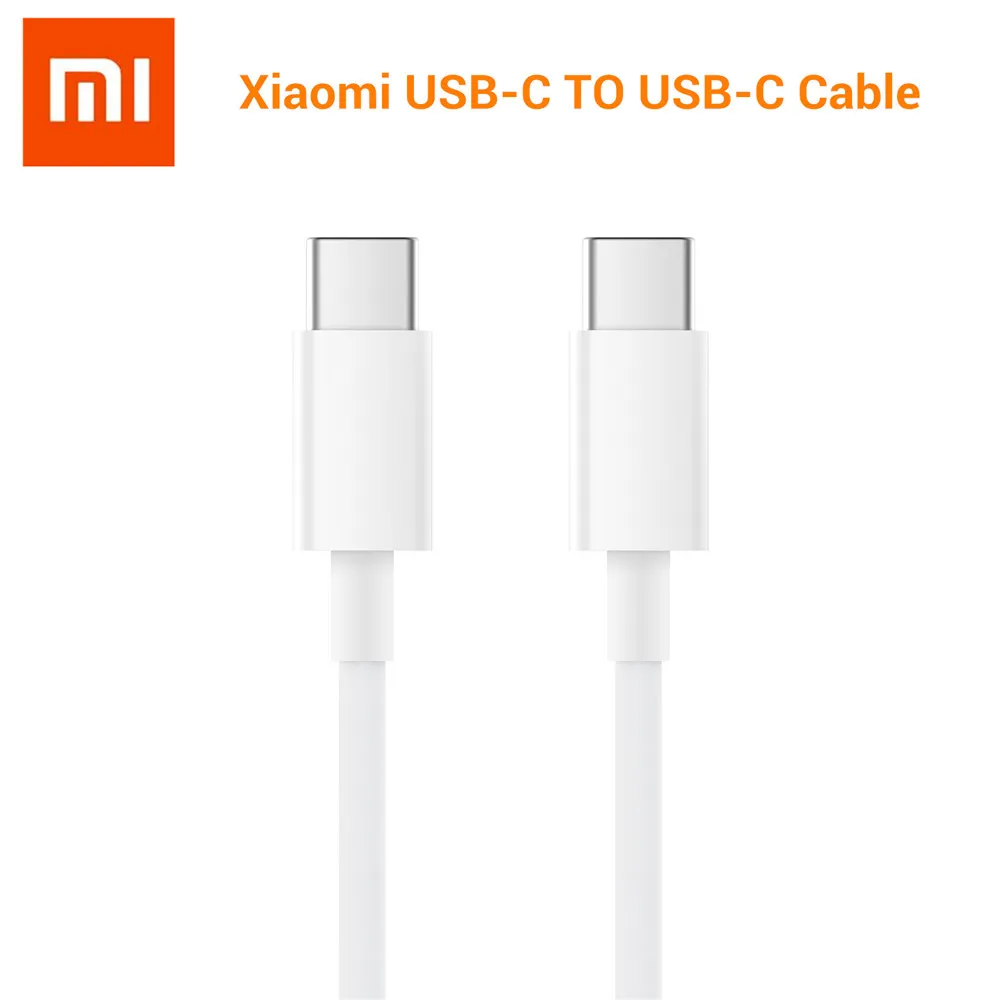 Оригинальный кабель Xiaomi USB C к 5A с высоким током 100 Вт Max для Macbook Pro Samsung Notebook Быстрая
