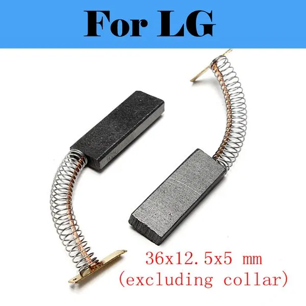

17X11X5 mm Motor CARBON BRUSHES Replacement Power Tools For LG T7567TEDLK T1064HFES5 P1515R3Sa FH0B8NDL22
