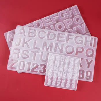 

1Pcs 26 English Letter Epoxy Resin Mold Silicone Casting Molds Resin Tools for DIY Jewelry Making Accessories Findings Supplies