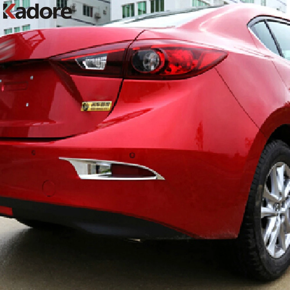 Для Mazda 3 M3 Axela 2013 2014 2015 ABS хромированный передний противотуманный светильник