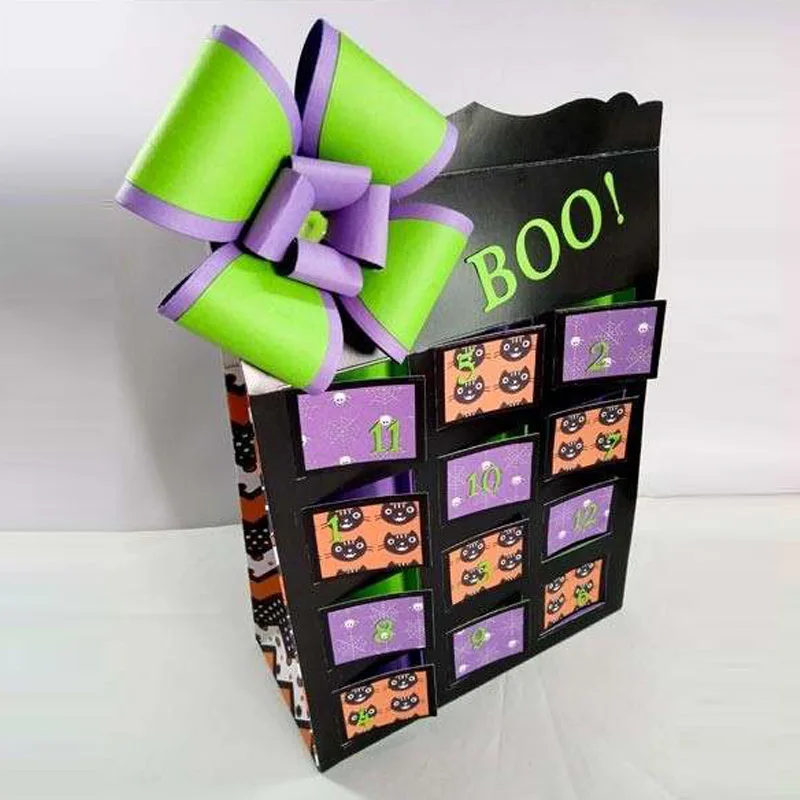 Рождественская коробка для конфет, Подарочная коробка, металлические трафареты для поделок, скрапбукинга, фотоальбом, изготовление декоративных бумажных открыток, новинка