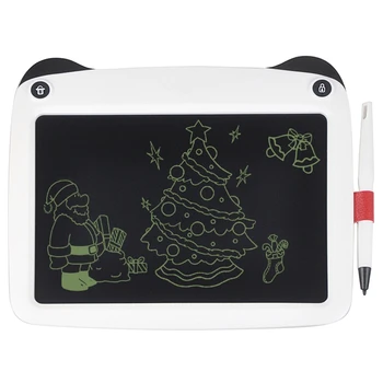 

9-Inch Lcd Writing Pad Tablet Kids Drawing Board Pads 9 Inch Portable Graphic Board with Erase Lock Button for Kids Gift White