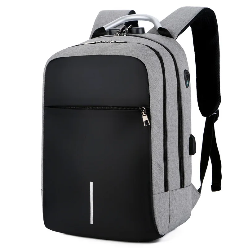 

Customizable Logo Oxford Cloth Cross Border Backpack Gift Students Men's Advertisement School Bag Manufacturers USB Charging Bac