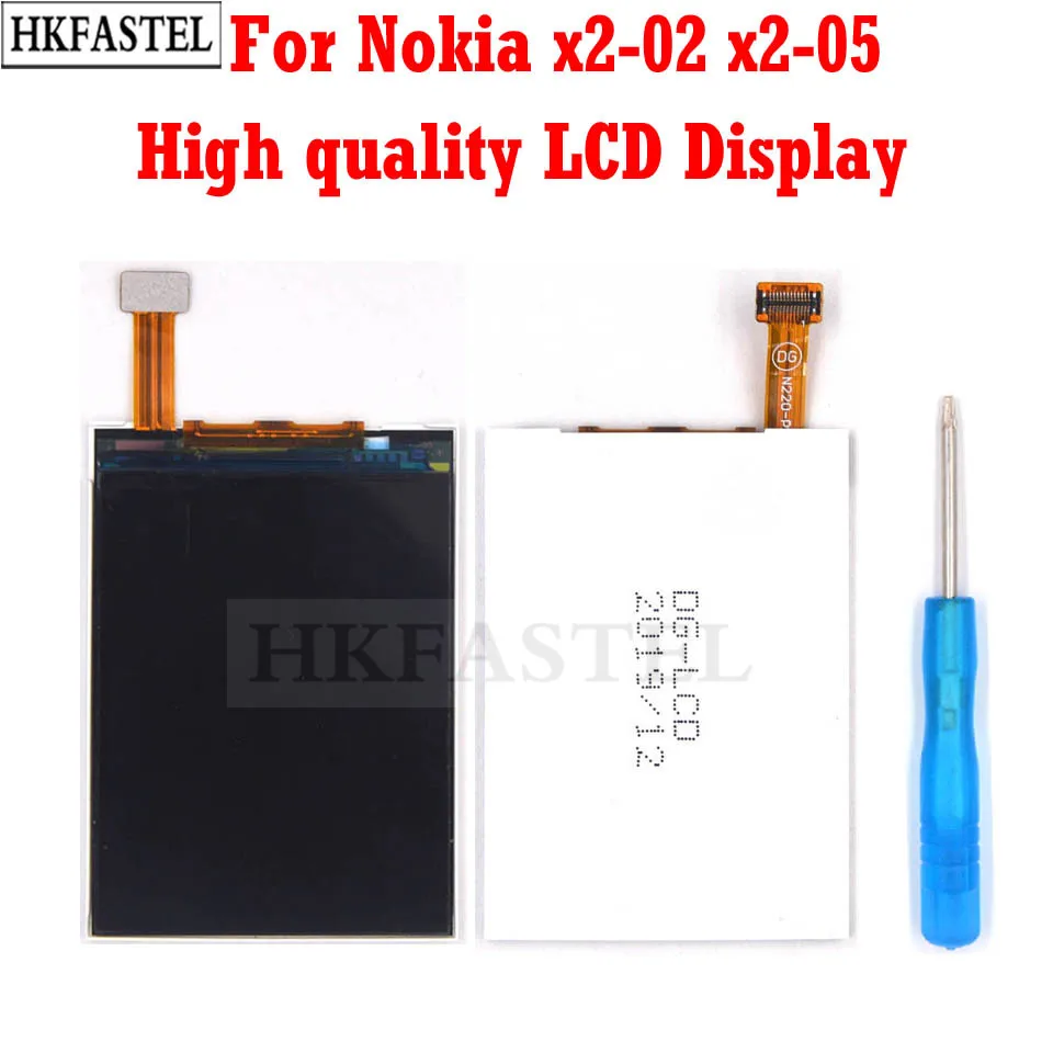 ЖК дисплей для Nokia x202 x2 с дигитайзером на замену ремонта и инструментами hkfatel