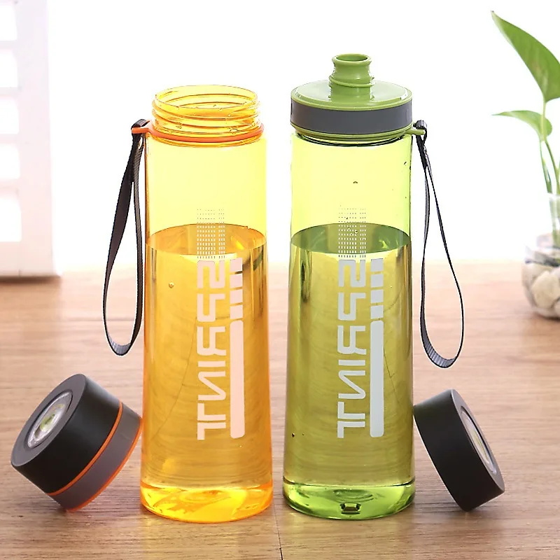 

Outdoor Large-Volume Dull Polish Glass 1000ml Portable Transparent Plastic Space Cup Students Military Training Sports Bottle