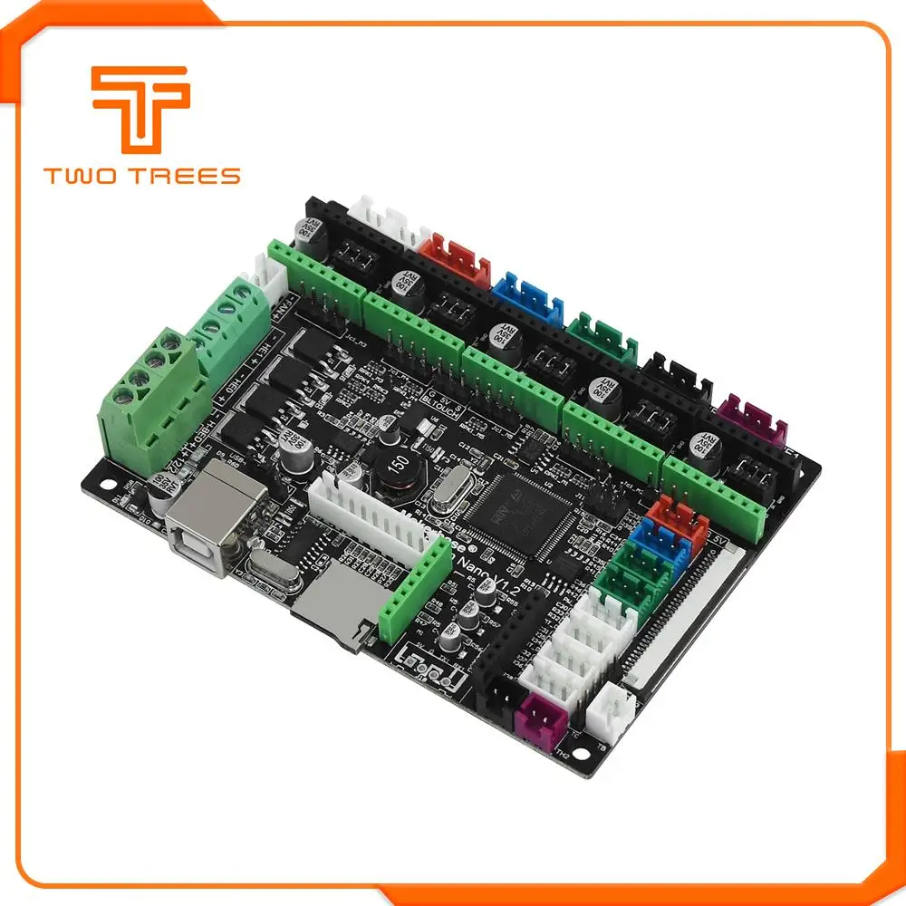 MKS 3D принтер доска STM32 MKS Робин нано плата V1.2 аппаратное обеспечение с открытым исходным кодом(поддержка Marlin2.0) поддержка с 3,5 дюймовым сенсорным экраном