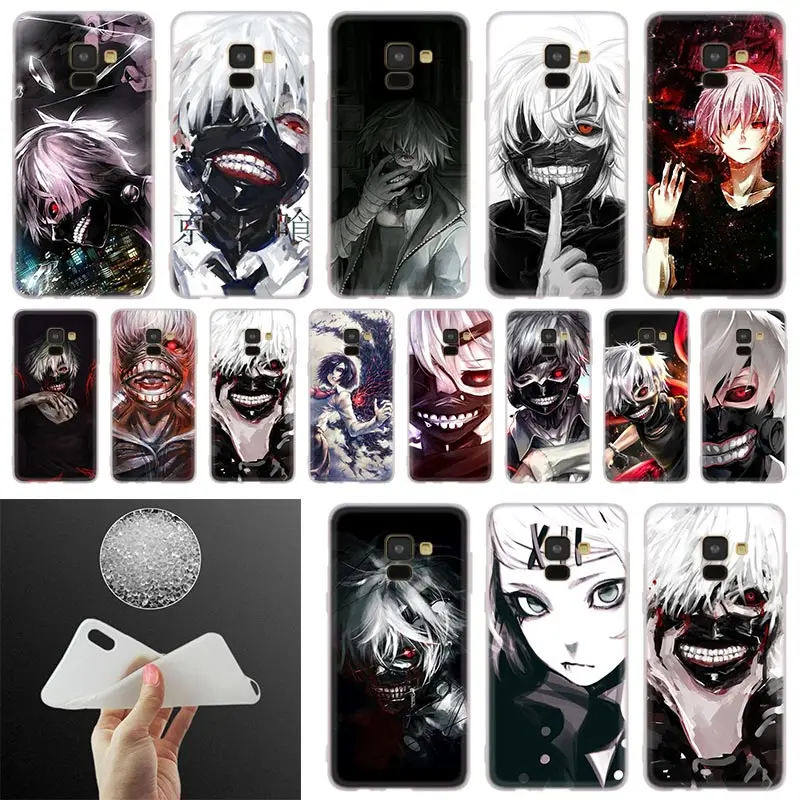 Чехол для телефона с японским Аниме Tokyo Ghoul Samsung Galaxy A10 A20 A30 A40 A50 A60 A70 A6 A8 Plus A7 A9 2018 A3 A5