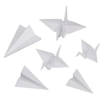 

5Pcs Mini Paper Craft Crane Paper Plane Modeling Resin Mold Landscape Fillers DIY Fillings Material Resin Jewerly Making