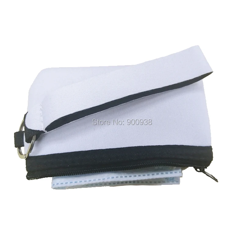 US $105.00 White Printed MultiFunction Neoprene Passport Cover ID Card Holder Wristlets Clutch Coin Wallet