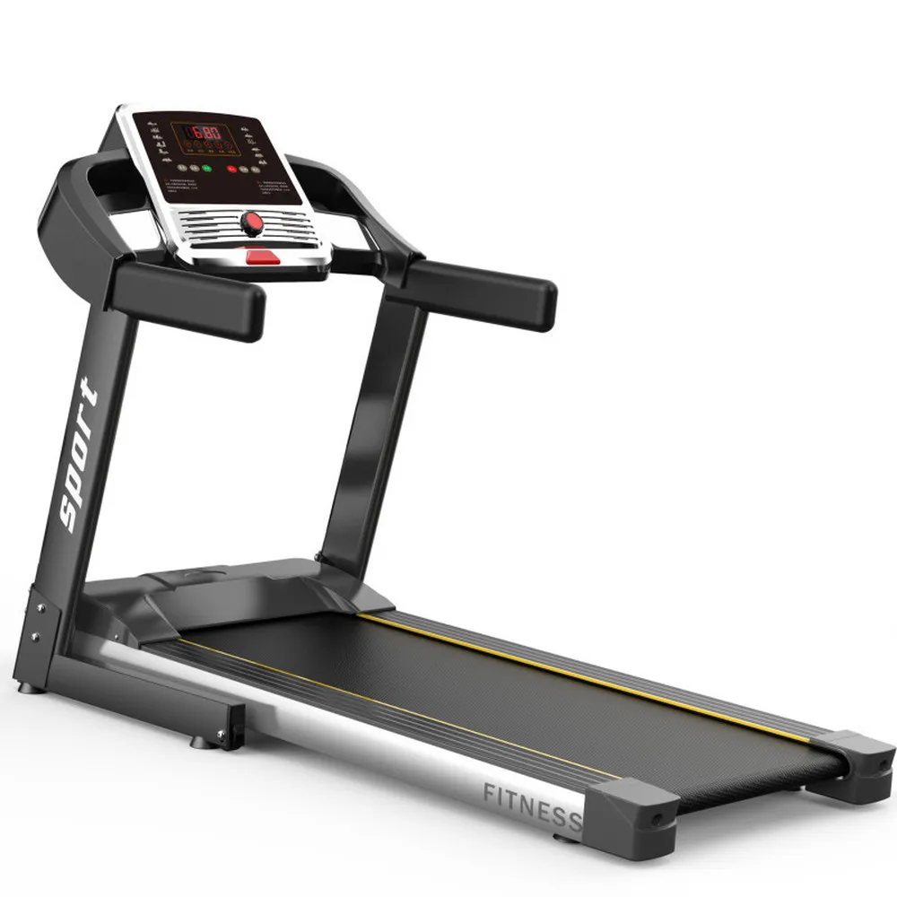 

Home Treadmill Multi-Function Damping Electric Treadmill Foldable Mute 4.3-inch Screen Fitness Equipment Running Machine
