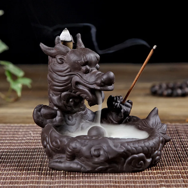 Queimador De Incenso Arenaceous курильница для бибкока, учителя, настоящая Бытовая керамика, предметы мебели ручной работы