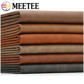 

Meetee 50X68CM Faux Artificial Synthetic Leather Fabric for Sewing DIY Bag Shoes Sofa Material Home Decoration Accessories AP479