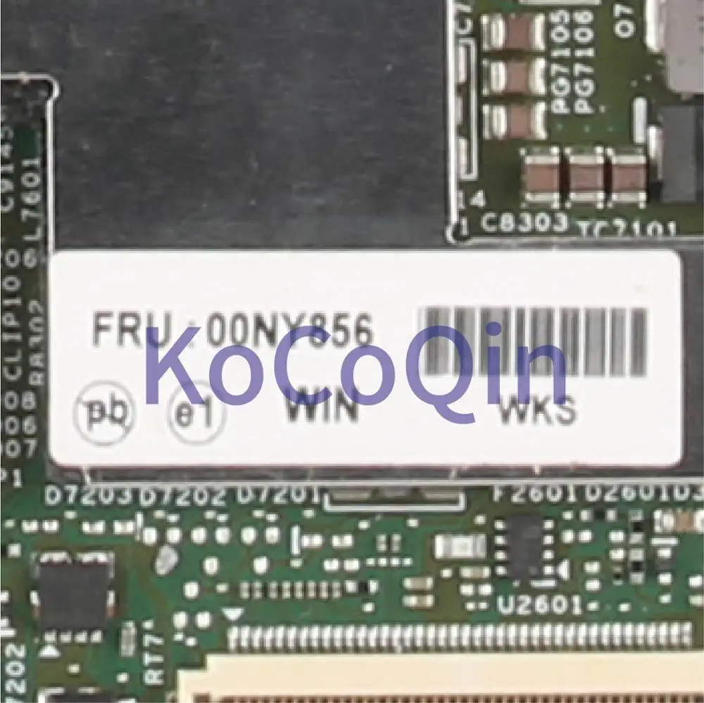 price cut  KoCoQin Laptop motherboard For LENOVO Thinkpad X1 TABLE Core SR2EG M5-6Y57 Mainboard 15218-2 00NY85