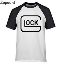 Мужская футболка Glock UniqueT-рубашка хлопковая футболка с коротким рукавом унисекс мужские футболки