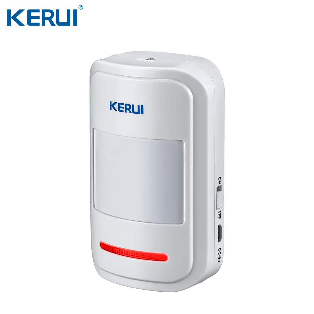 KERUI WIFI GSM W20 Touch Keyboard Motion Sensors Wireless Alarm Home Smart Socket RFID Card APP Control Security Alarm System