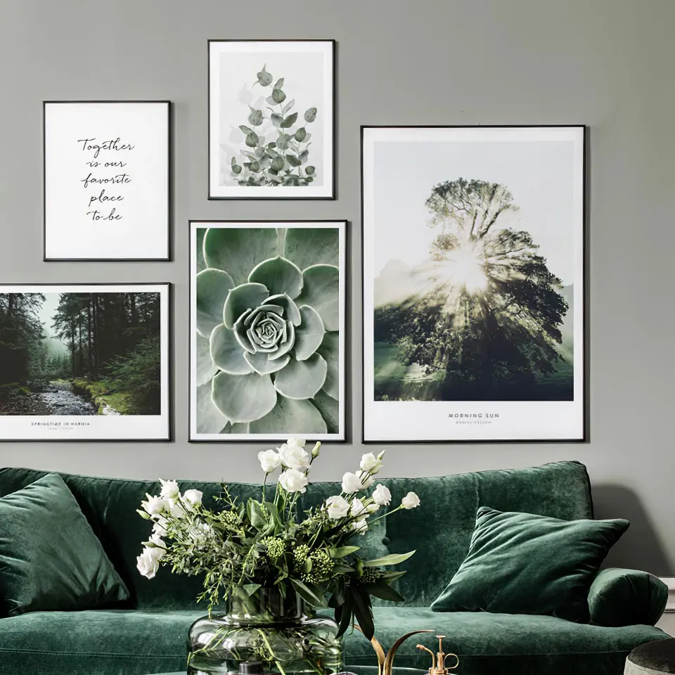 Nordic-Plant-Leaf-Poster-Photography-Forest-Landscape-Canvas-Painting-Wall-Art-Pictures-For-Living-Room-Modern (2)
