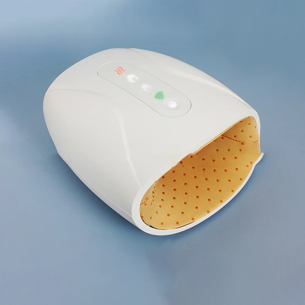 

Hand Massager Finger Joint Massager Palm Wrist Mouse Hand Meridian Kneading Electric Airbag Hot Compress Physiotherapy Massager
