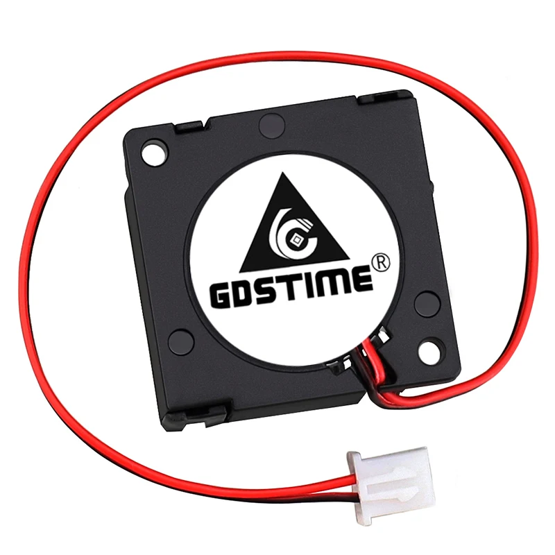 2Pcs Gdstime 30mm 3cm 3D Printer Fan 5v 12v 24v Blower Fan Ball/Sleeve Bearing 30mm x 30mm x 10mm Blower Cooling Cooler Fan