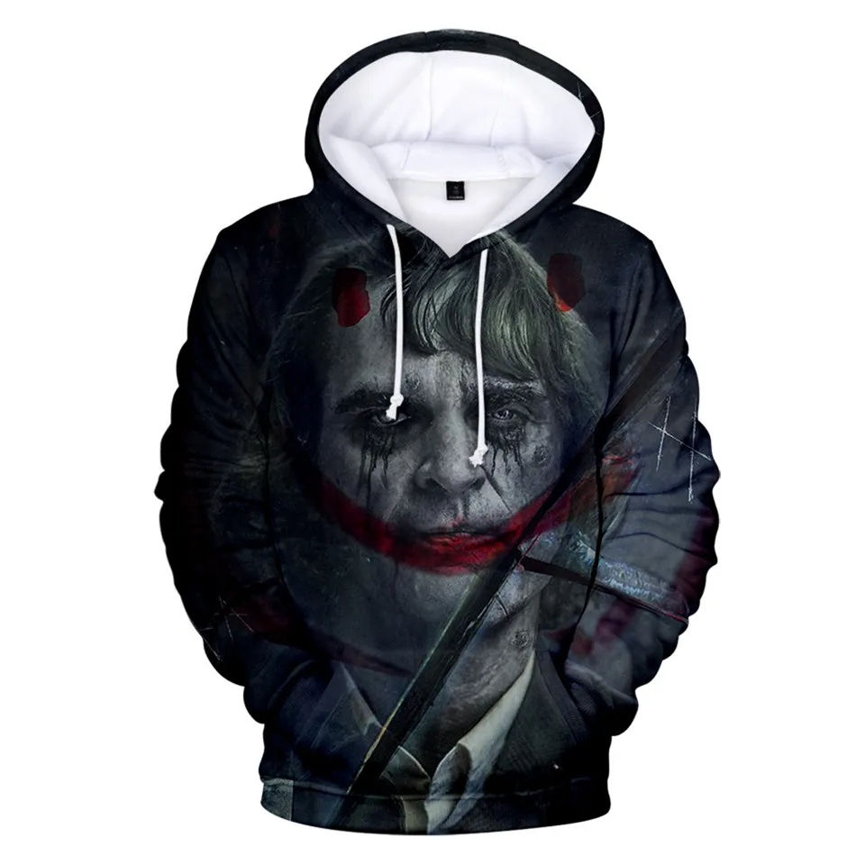 Pennywise 3D толстовки с капюшоном с изображением Джокера Толстовка для мужчин и женщин пуловер с капюшоном Sudadera Hombre Повседневная брендовая уличная куртка пальто одежда